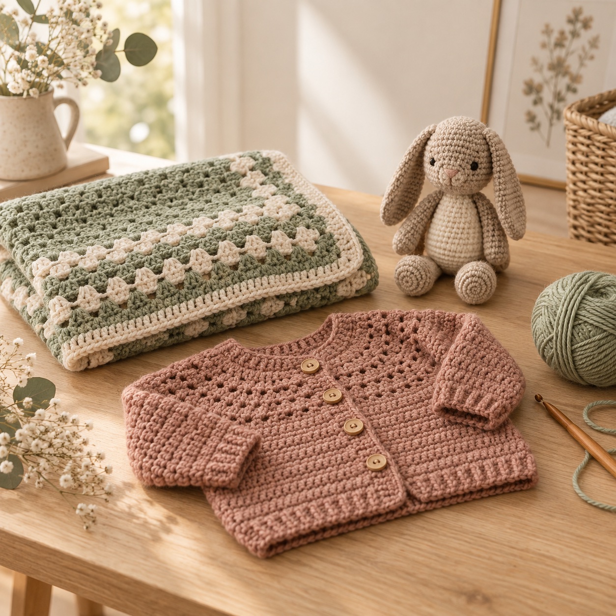 Preview of the Willow and Wool craft-maker sample website